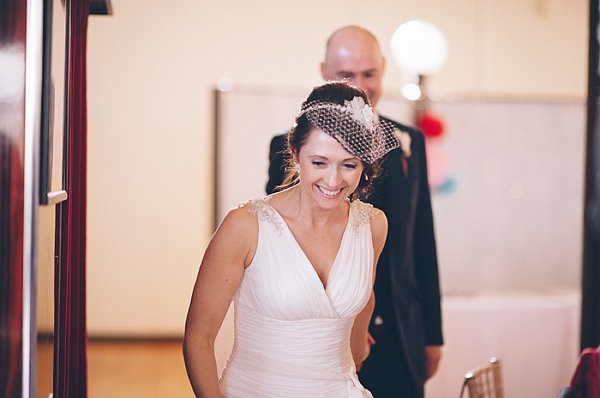 Stewart Parvin Pretty As A Picture Wedding Dress // Hexham Winter Gardens Wedding // Photograpy by Lisa Devine