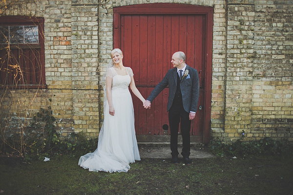 South Farm Wedding, Hertfordhire Wedding, Amy Lewin Photography, Bride with short hair