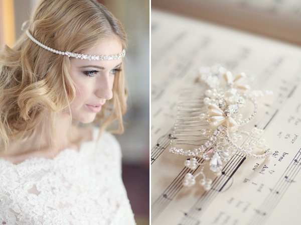 Corrine Smith Enchanted Collection, bridal headpieces