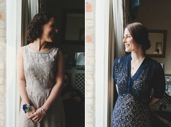 1930s Inspired Wedding, Wax orange blossom crown, London Wedding, Emilie White Photography