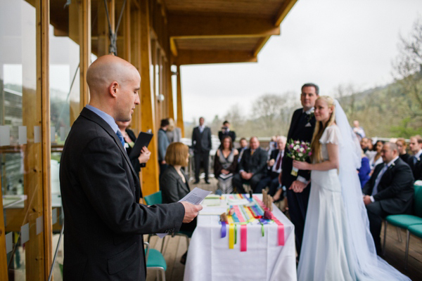 A lego rainbow and cake festival wedding, photograpy by Emma Case