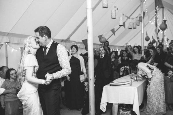 A lego rainbow and cake festival wedding, photograpy by Emma Case