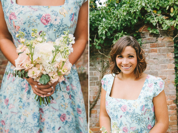 Gaynes Park Wedding, Flower Crown Bride, Ellie Gillard Photography