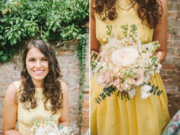 Gaynes Park Wedding, Flower Crown Bride, Ellie Gillard Photography