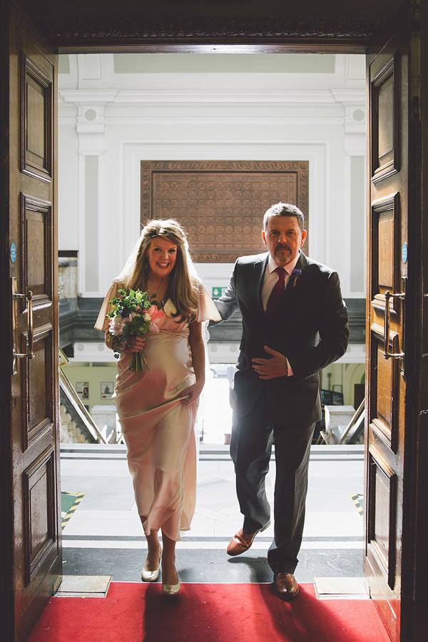 Pregnant bride, Islington Town Hall wedding, London pub wedding, expectant bride