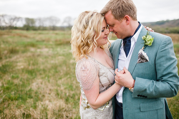 Fforest wedding, Glamping Wedding, Campsite wedding, Jenny Packham bride, Wedding in Wales, Emma Case Photography