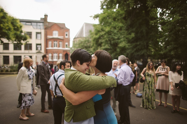 Trans-gender wedding, civil partnership wedding, 1930 New Orleans Jazz inspired wedding, London wedding, Photography by Tom Ravenshear