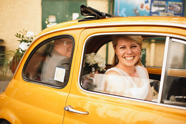 Fiat 500, Sorrento Wedding, Italy Wedding, ARJ Photography