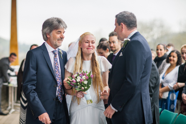 A lego rainbow and cake festival wedding, photograpy by Emma Case