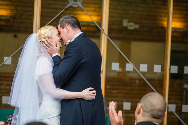 A lego rainbow and cake festival wedding, photograpy by Emma Case