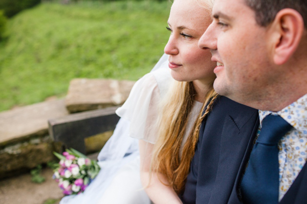 A lego rainbow and cake festival wedding, photograpy by Emma Case