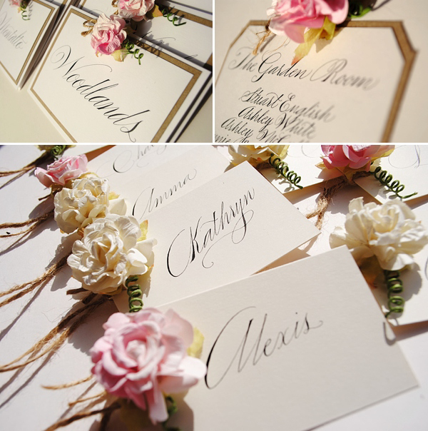 Wedding Calligraphy Services in the UK by www.calligraphy-for-weddings.com