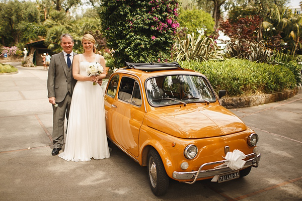 Fiat 500, Sorrento Wedding, Italy Wedding, ARJ Photography