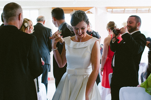 Red polka dot wedding, red wedding shoes