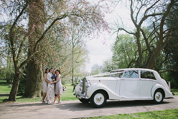 1930s Inspired Wedding, Wax orange blossom crown, London Wedding, Emilie White Photography