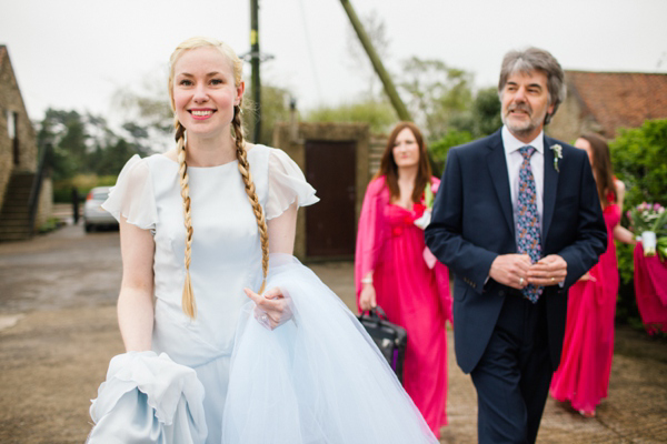 A lego rainbow and cake festival wedding, photograpy by Emma Case