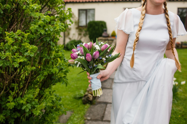 A lego rainbow and cake festival wedding, photograpy by Emma Case