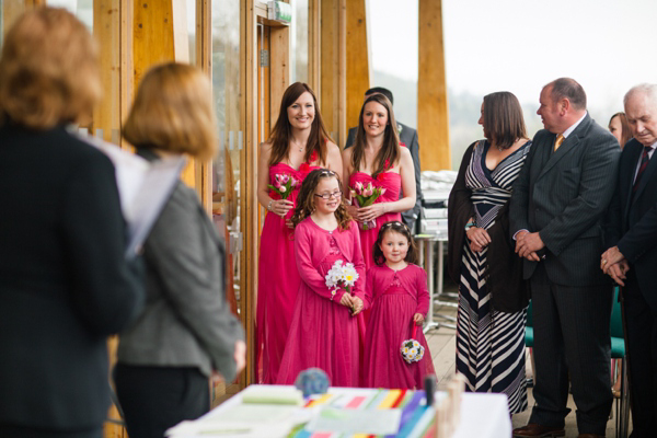 A lego rainbow and cake festival wedding, photograpy by Emma Case