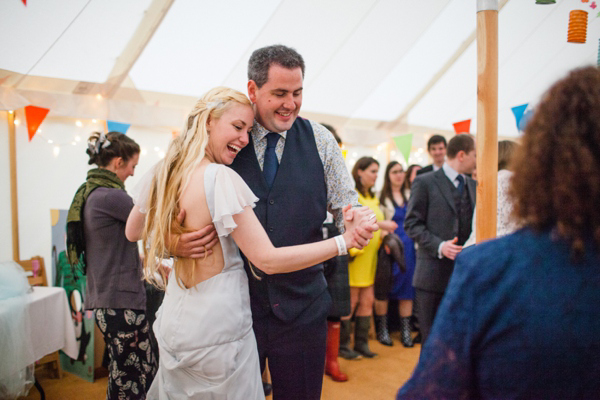 A lego rainbow and cake festival wedding, photograpy by Emma Case