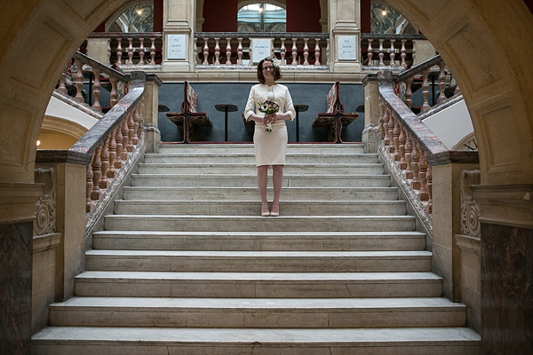 LK Bennett Wedding Dress, Battersea Arts Centre Wedding, Lee Garland Wedding Photography