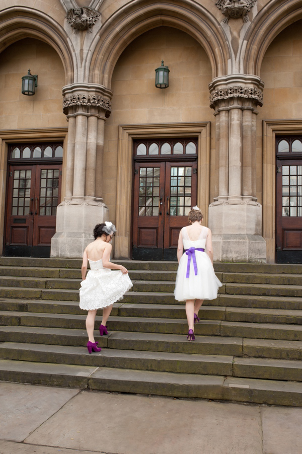 Civil partnership, lesbian wedding, gay wedding, 1950s style wedding dresses, The Wedding Club Birmingham