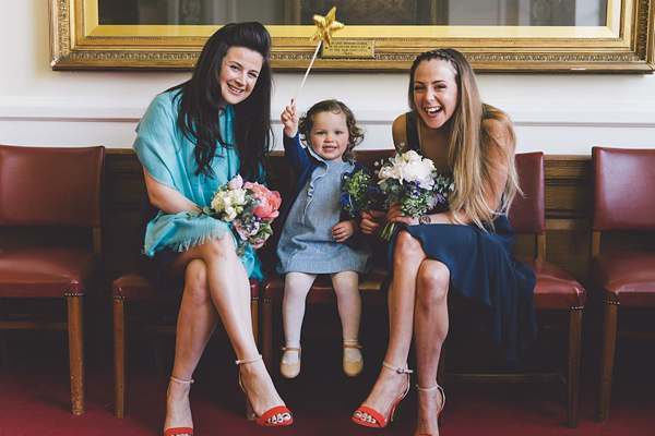 Pregnant bride, Islington Town Hall wedding, London pub wedding, expectant bride