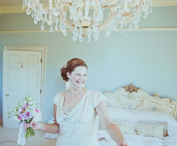 Claire Pettibone Kristene wedding dress, Newton Hall Wedding, Northumberland Wedding, Helen Russell Photography