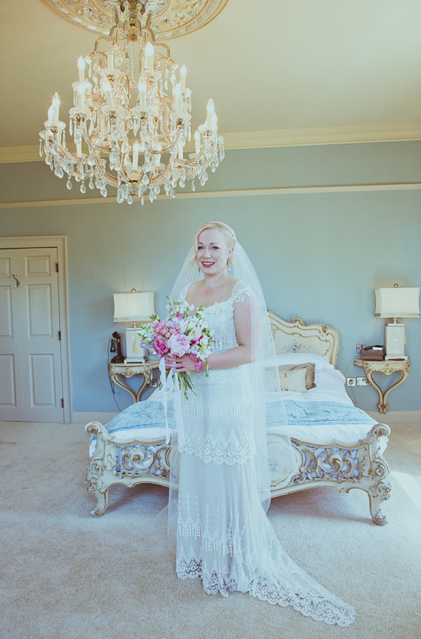 Claire Pettibone Kristene wedding dress, Newton Hall Wedding, Northumberland Wedding, Helen Russell Photography