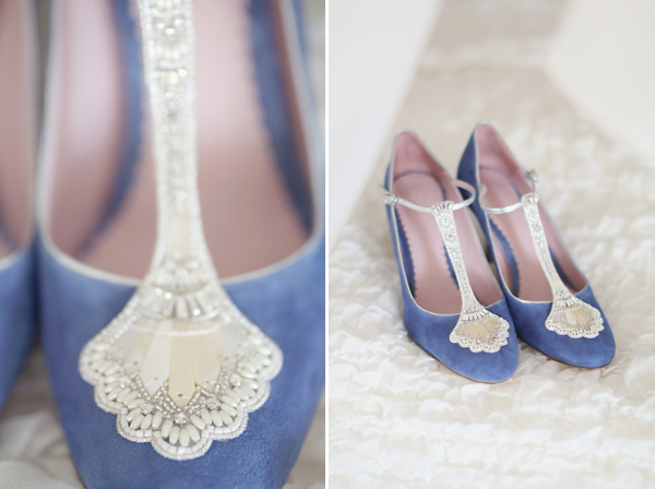 Cornflower blue wedding sales shoes