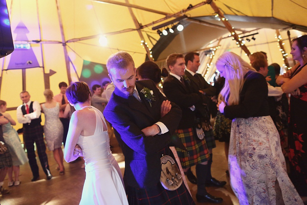 Emmy blue wedding shoes, humanist wedding, seaside wedding, Scottish wedding, Craig & Eva Sanders Photography