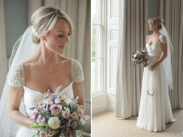 Reem Acra wedding dress, Babington House Wedding, Ria Mishaal Photography