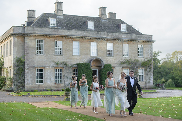 Reem Acra wedding dress, Babington House Wedding, Ria Mishaal Photography