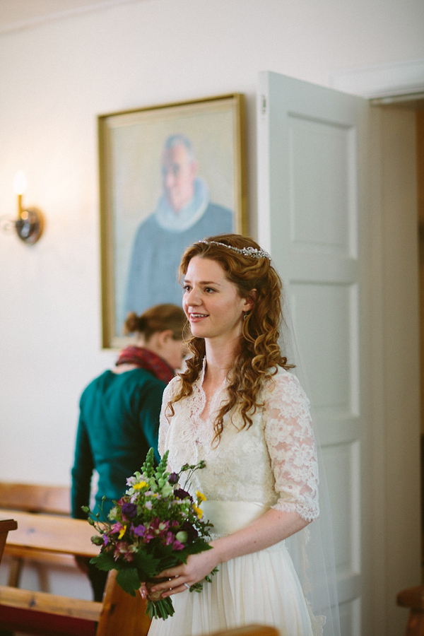 wedding in Iceland, Icelandic wedding, J Crew wedding dress, Monique Lhuillier jacket, destination weddings, photography by Levi Tijerina