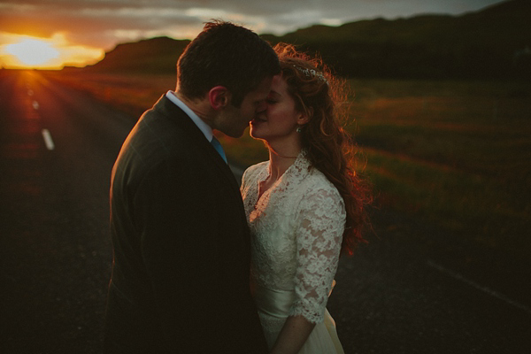 wedding in Iceland, Icelandic wedding, J Crew wedding dress, Monique Lhuillier jacket, destination weddings, photography by Levi Tijerina