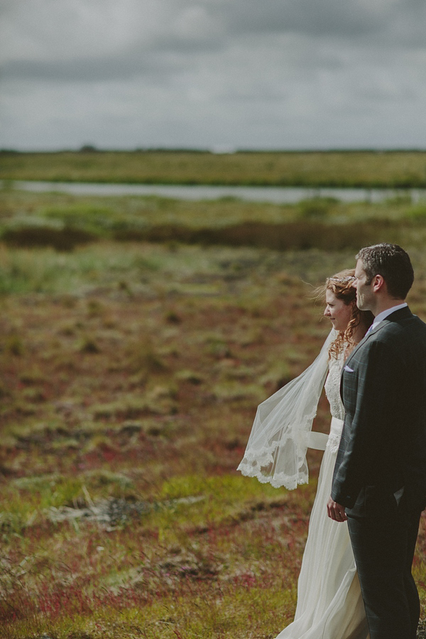 wedding in Iceland, Icelandic wedding, J Crew wedding dress, Monique Lhuillier jacket, destination weddings, photography by Levi Tijerina