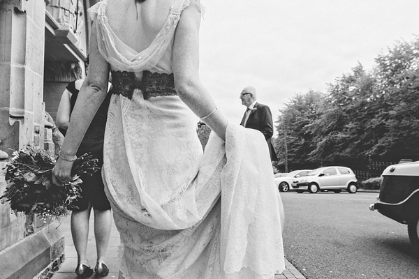 Antique lace wedding dress, Jane Bourvis wedding dress, Irish wedding, Irish Bride
