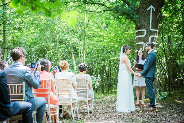 Woodland wedding, eco-friendly wedding, vintage sofas, Sarah Legge Photography