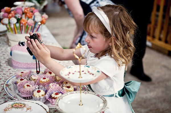 Antique flea market vintage inspired wedding