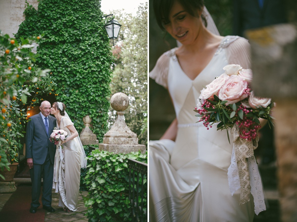 1920s and 1930s inspired wedding in Italy