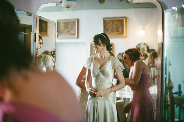 1920s and 1930s inspired wedding in Italy