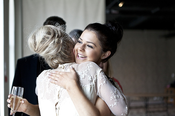 Rock n roll inspired wedding, vintage wedding dress, Edinburgh wedding, Family wedding, humanist wedding, Solen Photography