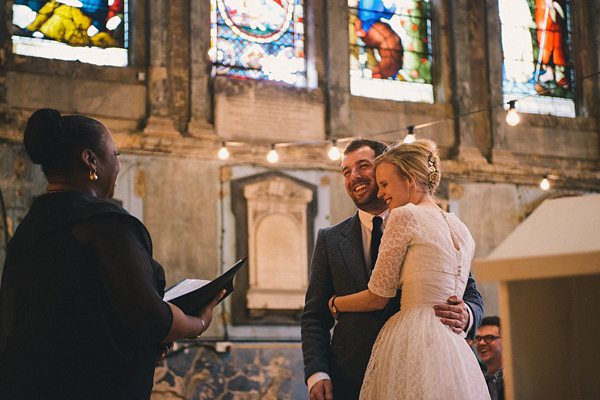 Two original vintage EBay wedding dresses, Caroline Gardens Chapel wedding, Chiron Cole Photography