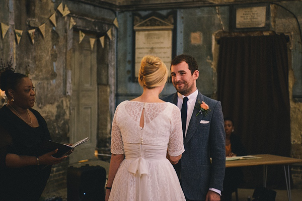 Two original vintage EBay wedding dresses, Caroline Gardens Chapel wedding, Chiron Cole Photography