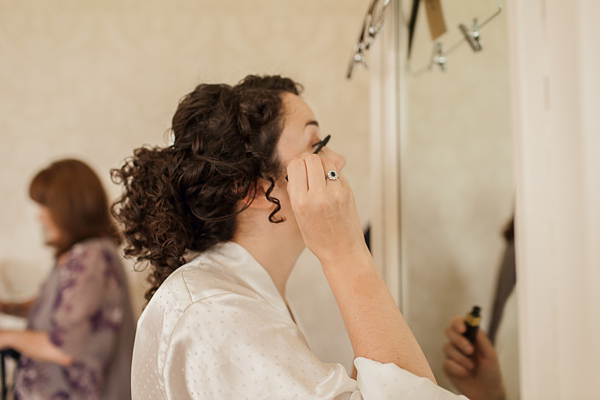 Stewart Parvin wedding dress // Red sequin shoes // Lartington Hall Wedding Teesdale // Images by Paul Joseph Photography at pauljosephphotography.co.uk