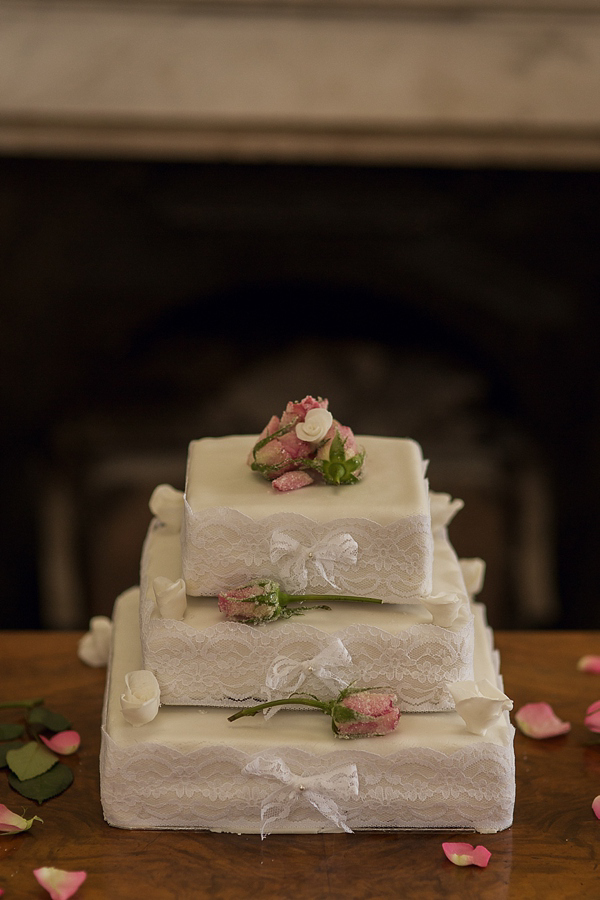 Stewart Parvin wedding dress // Red sequin shoes // Lartington Hall Wedding Teesdale // Images by Paul Joseph Photography at pauljosephphotography.co.uk