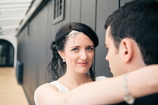 Bebaroque white embellished wedding tights // Glasgow wedding  // Scottish Wedding // Damsel In A Dress Wedding Dress // Images by Mack Photography at mackphotography.co.uk