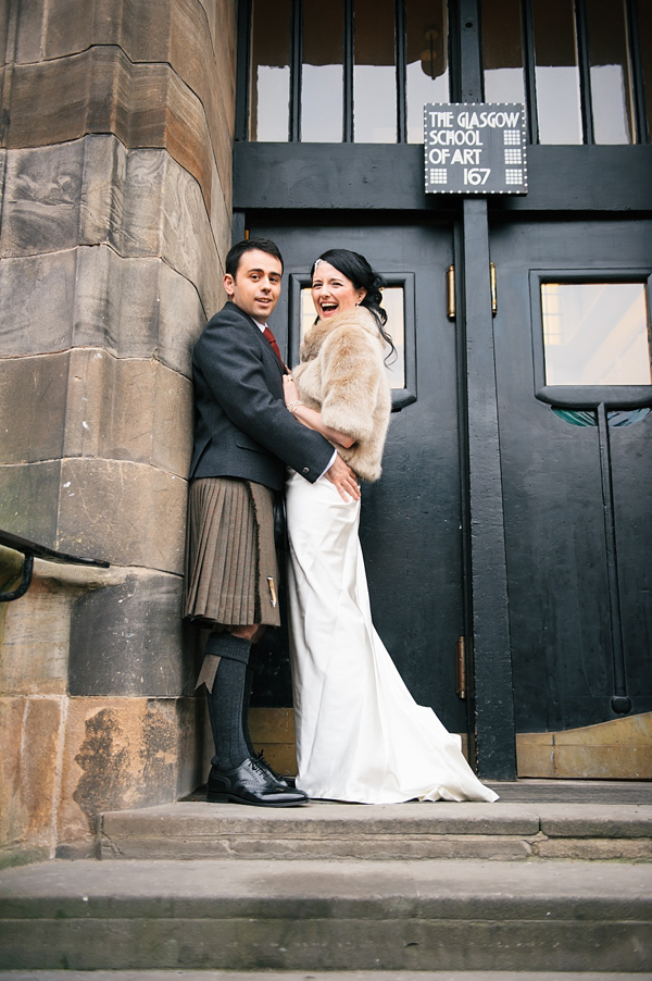 Bebaroque white embellished wedding tights // Glasgow wedding  // Scottish Wedding // Damsel In A Dress Wedding Dress // Images by Mack Photography at mackphotography.co.uk