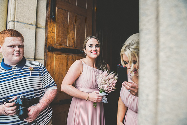 Bright and colourful wedding, Irish bride, Irish wedding, Rainy day wedding