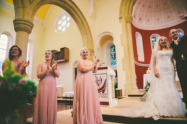 Bright and colourful wedding, Irish bride, Irish wedding, Rainy day wedding