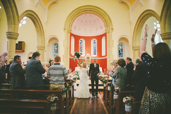 Bright and colourful wedding, Irish bride, Irish wedding, Rainy day wedding